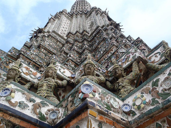 Góc một ngôi đền ở Thái Lan