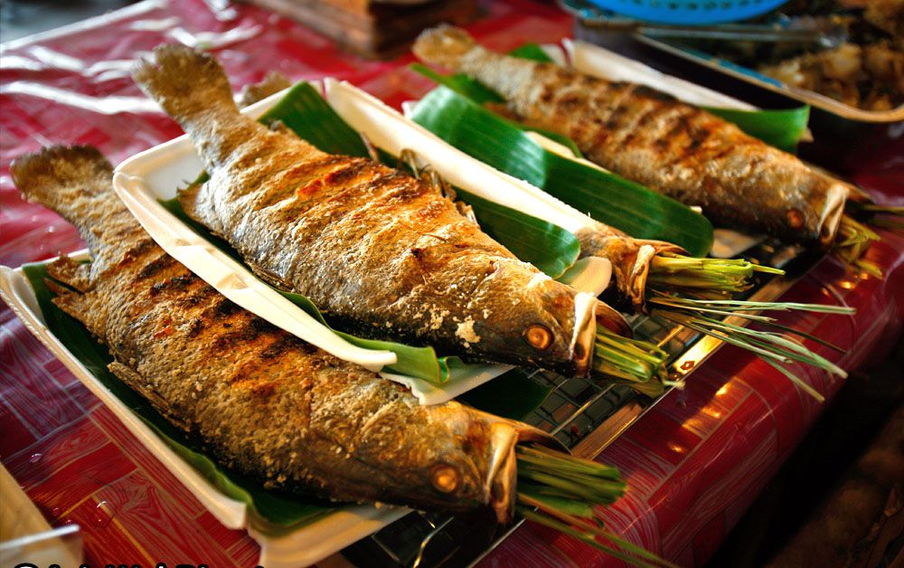 Cá nướng kiểu Thái