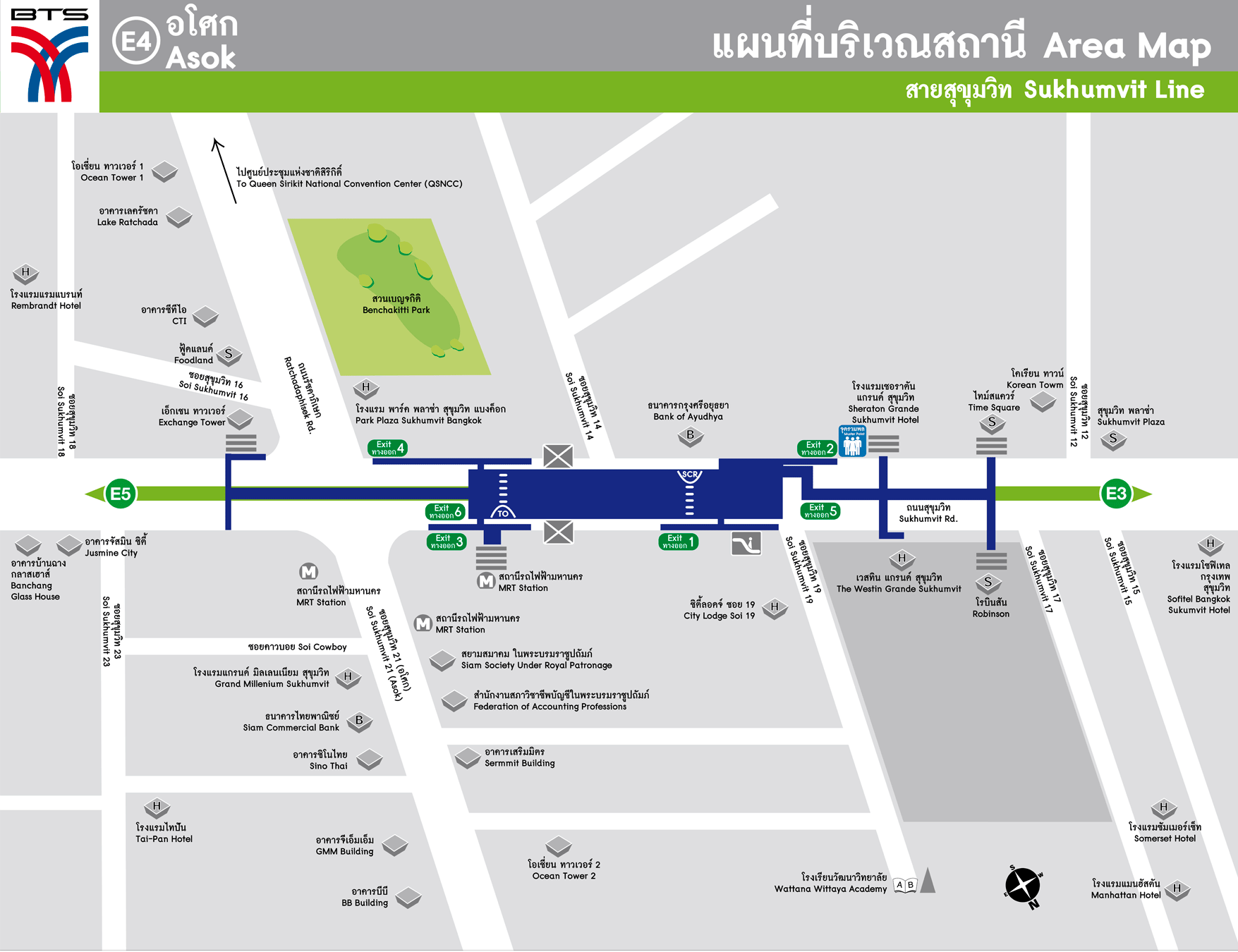 Bản đồ khu vực trạm BTS Asoke