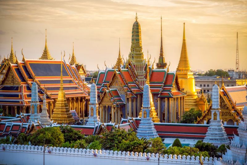 Đền Phật Ngọc Wat Phra Kaew ở Bangkok