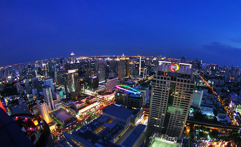 Red sky ở Bangkok