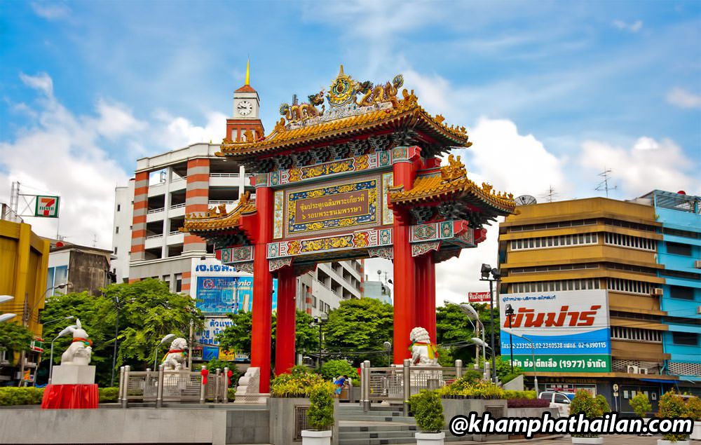 Cổng chào ở Chinatown Bangkok