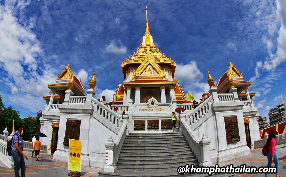 chùa Wat Traimit ở Bangkok