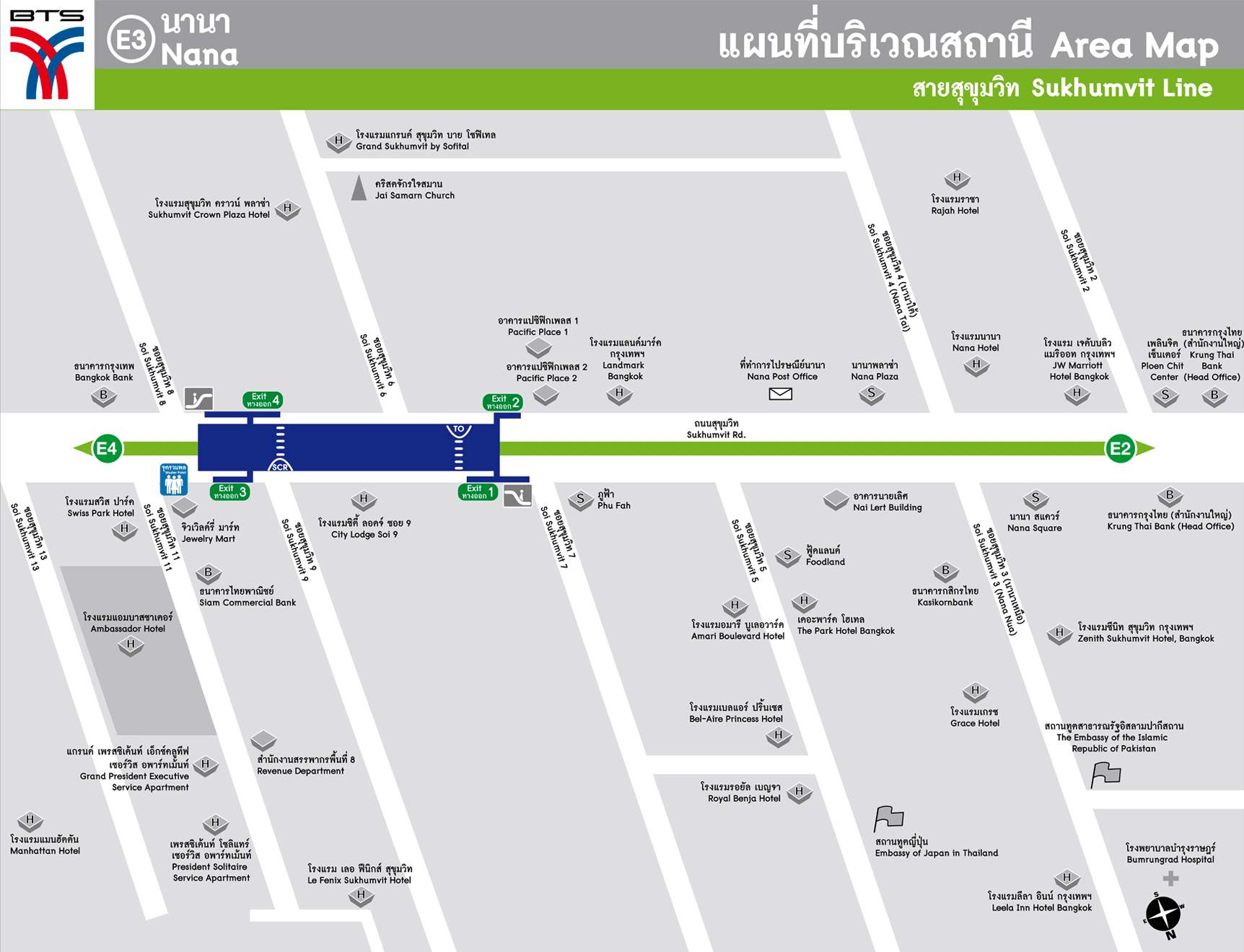 Bản đồ khu vực trạm BTS Nana