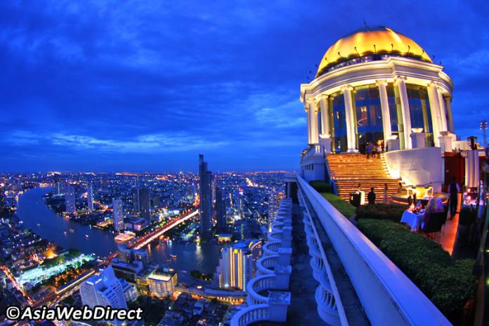 Sky bar ở Lebua Bangkok