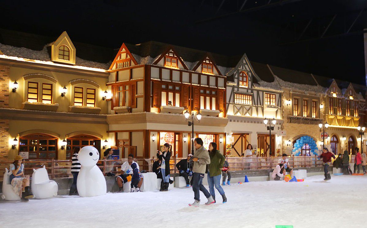 Snow Town khu vui chơi trẻ em trong nhà tại Bangkok