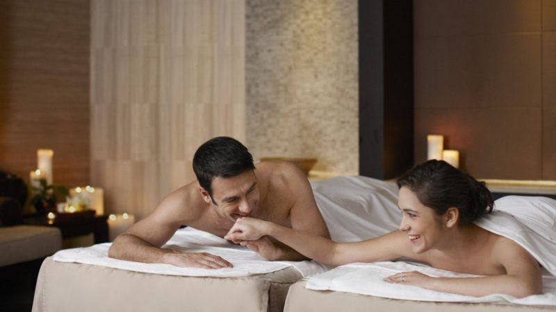 Hot Stone Massage at Spa (Le Meridien Bangkok Hotel)