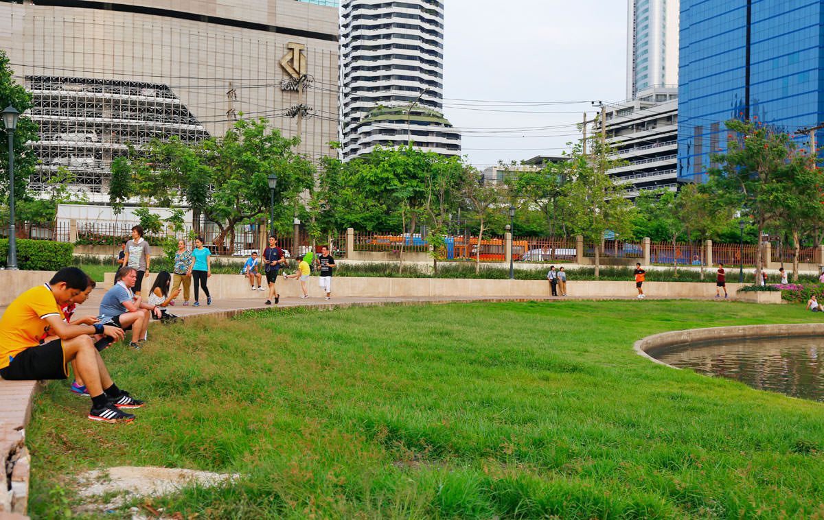 Công viên Benjakiti ở Bangkok