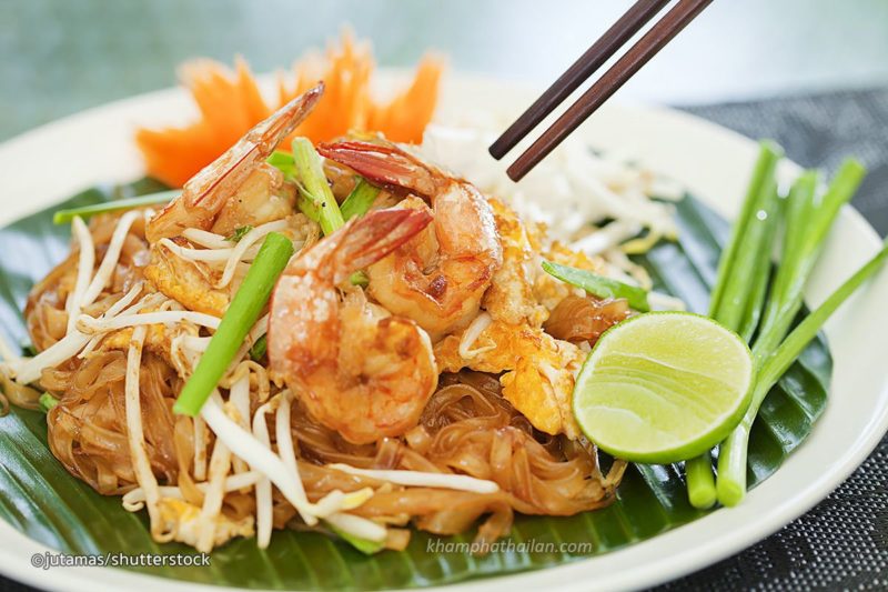 Pad Thái, món ăn đặc trưng của Thái