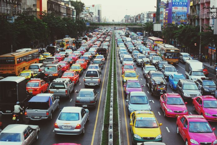 Kẹt xe ở Bangkok. Photo: GettyImages
