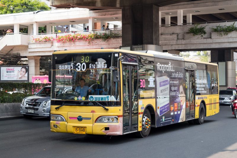 Kinh nghiệm đi xe bus ở Bangkok
