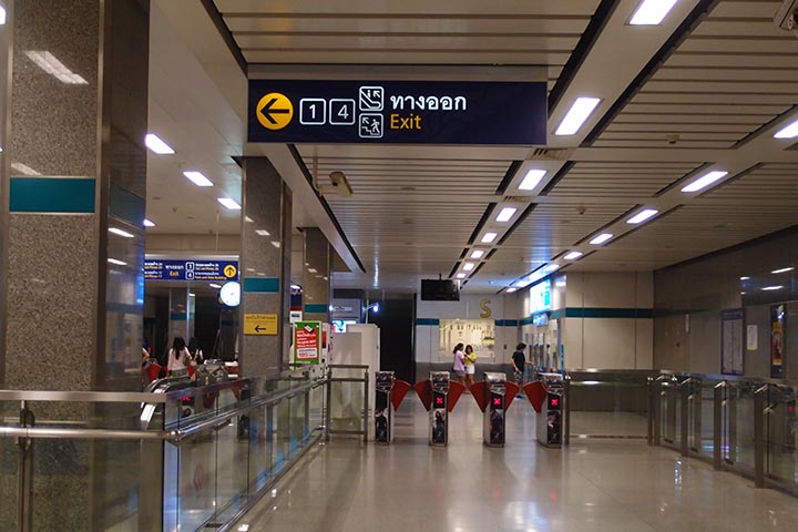 Cách sử dụng MRT ở Bangkok