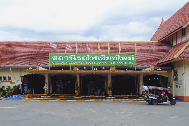 Trạm xe lửa ở Chiang Mai
